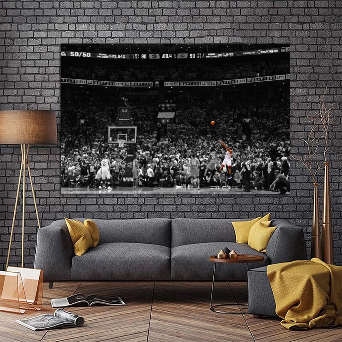 Chaoxin Toronto Raptors 2019 Finals Canvas Art Poster and Wall Art Picture Print Modern Family Bedroom Decor Posters 08x12inch 20x30cm 