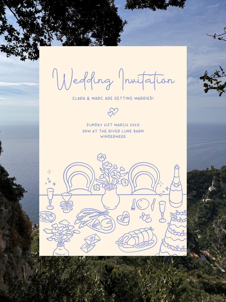 150+ Whimsical Hand Drawn Summer Wedding Illustration Collection | Wedding Clipart | Wedding Icons | Wedding Illustrations PNG and SVG | Digital