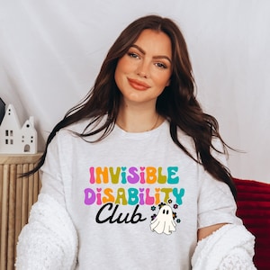 Invisible Disability Club, Hidden Disabilities Club, Not All Disabilities are Visible, Mental Health T-Shirt, Abilities Shirt
