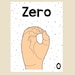 ASL Number Posters, ASL Posters, Printable ASL Posters, Classroom ...