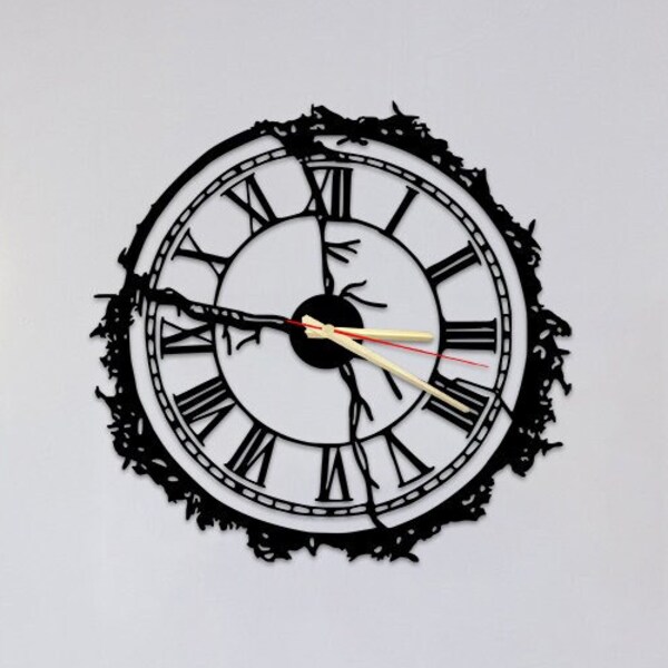 Broken Clock Etsy