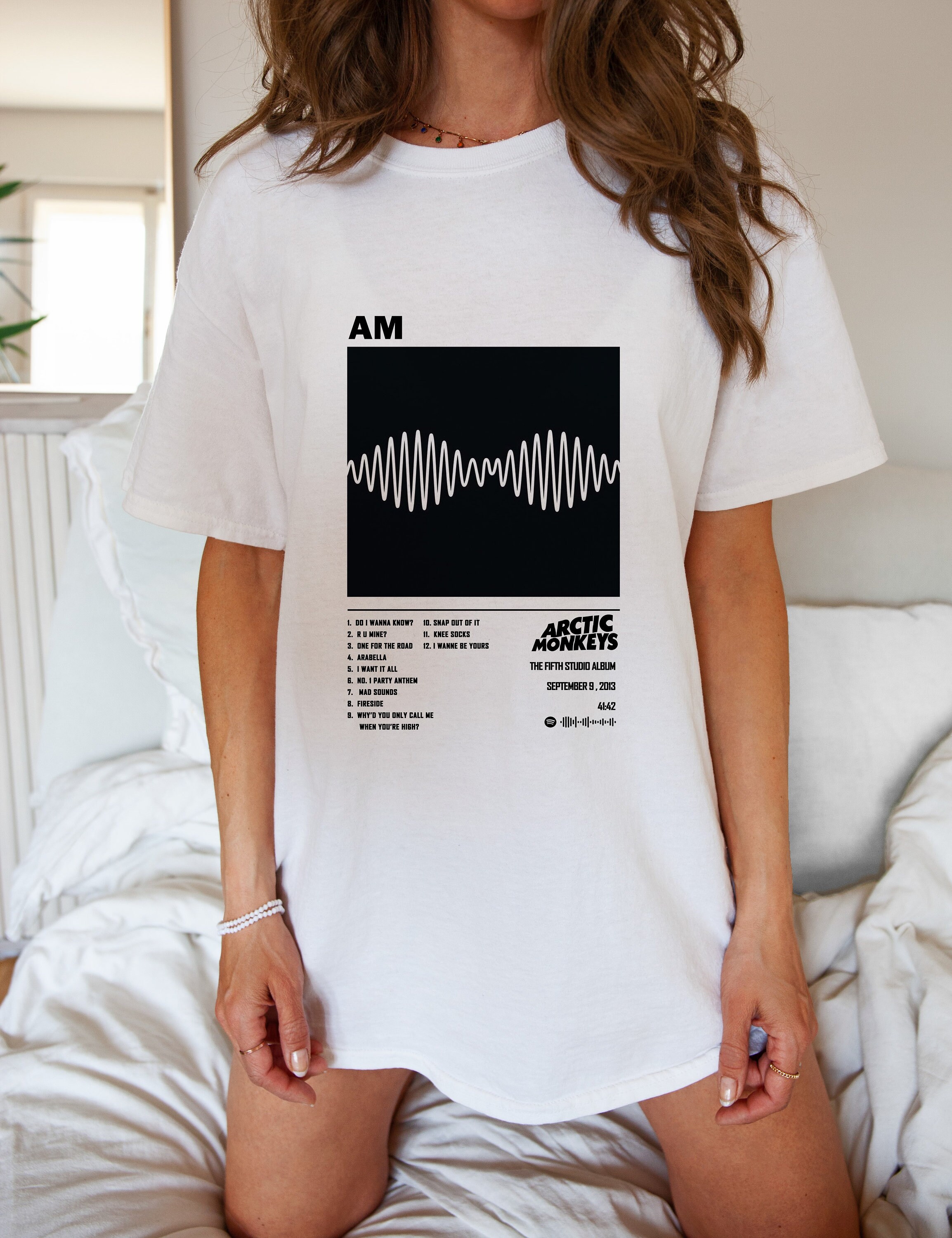 Arctic Monkeys AM Album Cover Printed T Shirt sold by Brian