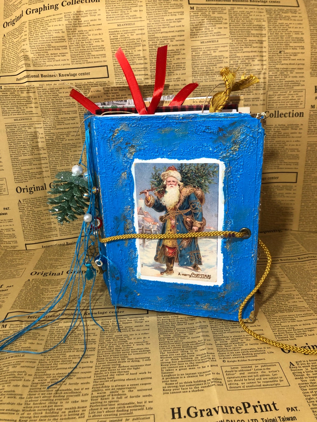 Christmas Junk Journal Etsy