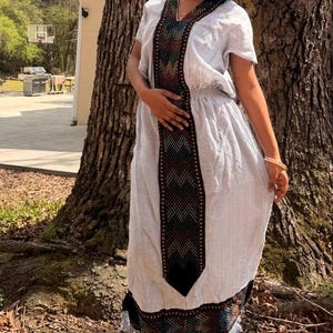Ethiopian Black Traditional Dress - Etsy Ethiopian Black Traditional Dress - Etsy