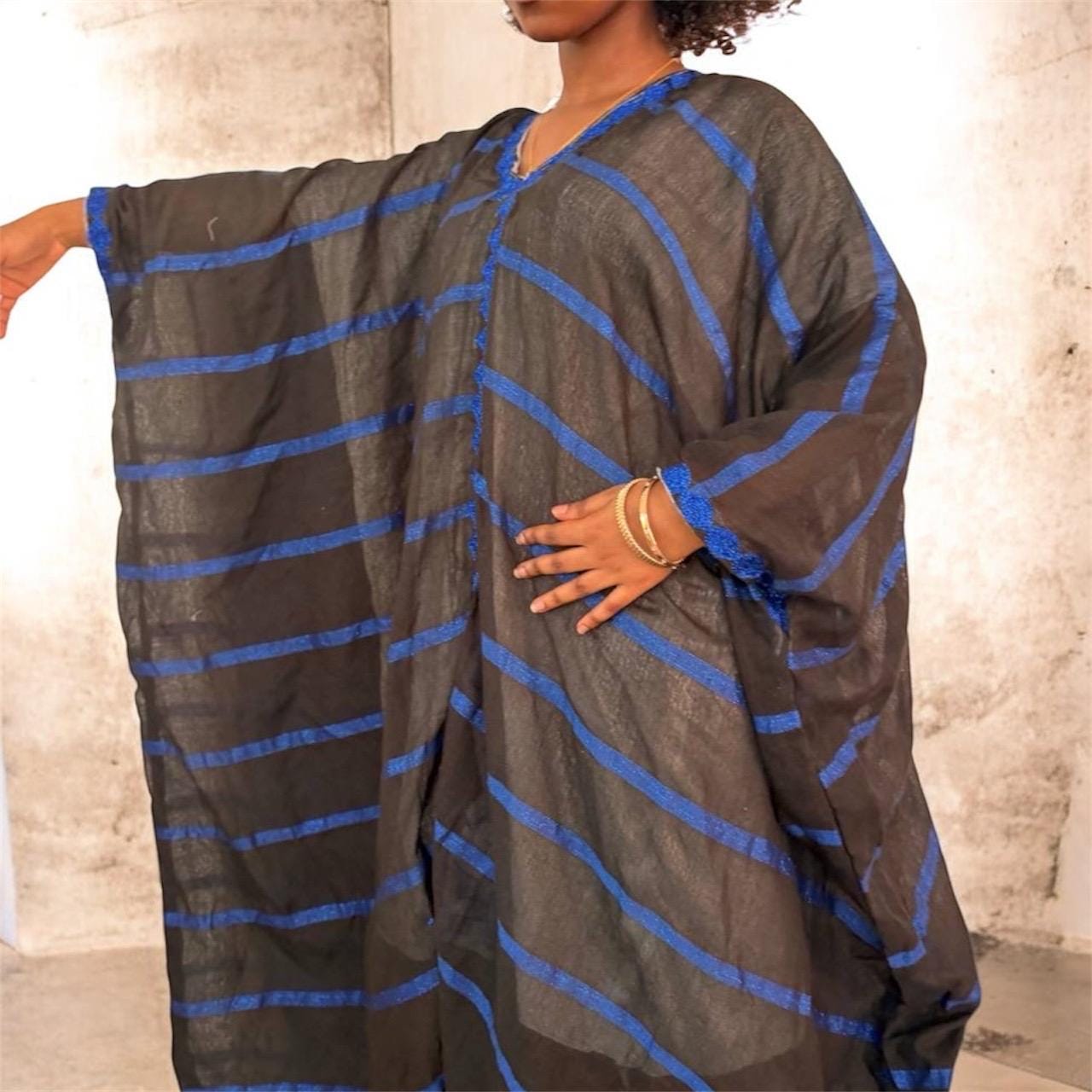 eliza j blue sequin dress chiffon-Weleba-Eritrean and Ethiopian Dress-Traditional – WELEBA
