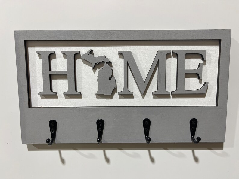 Home State Key Holder State Key Holder 3D State Key Holder Etsy