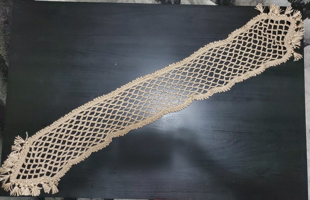 Custom Crochet Table Runner Etsy