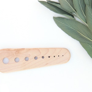 Wood Herb Stripper | Herb Tool | Gardening and Culinary Gift