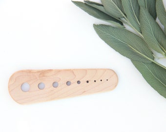 Wood Herb Stripper | Herb Tool | Gardening and Culinary Gift