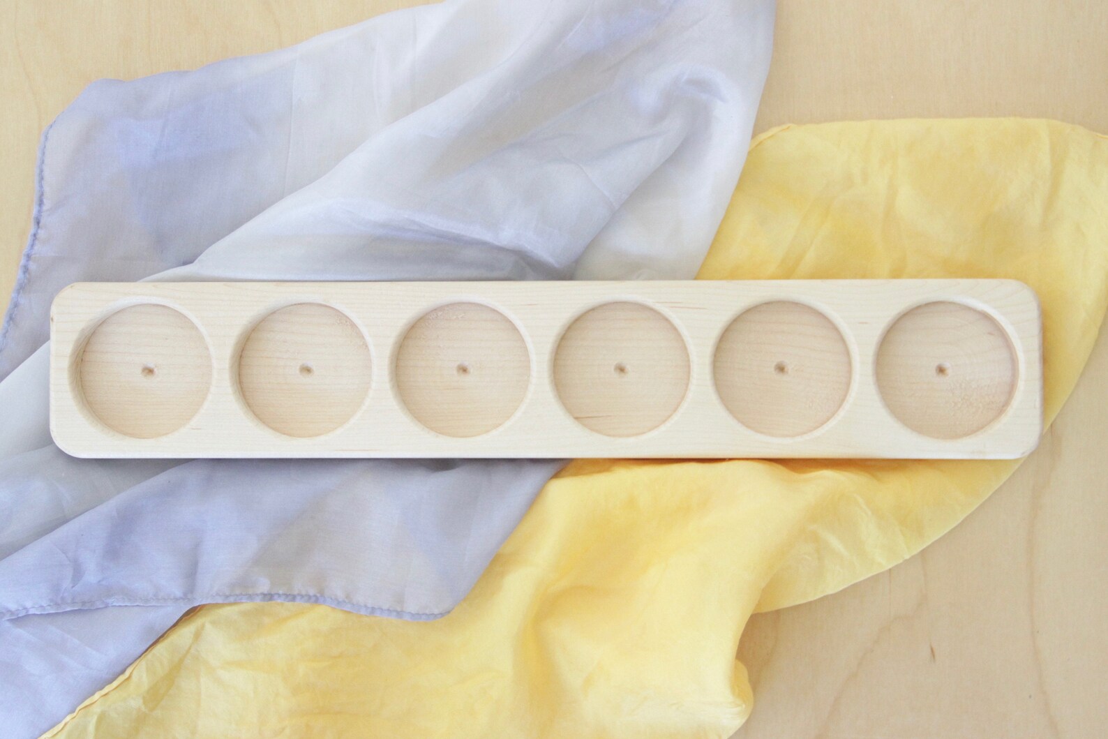 Waldorf Paint Jar Holder With Glass Jars Watercolor Acrylic Etsy