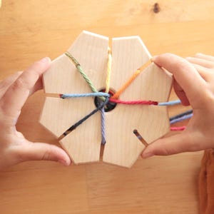 Rainbow Star Weaver | Waldorf Handwork | Montessori Learning
