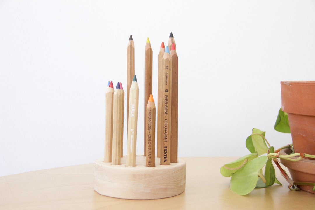 Waldorf Pencil Holder Small Lyra Pencil Holder IKEA Pencil Holder 12 Pencils Etsy