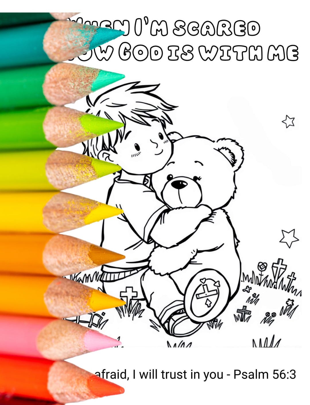 Bible Verse Coloring Book | Bold and Easy Bible Verse Coloring Book ...