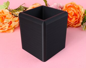 Square Pen pot Desk Organiser | Makeup Brush Pot | Toothbrush Holder
