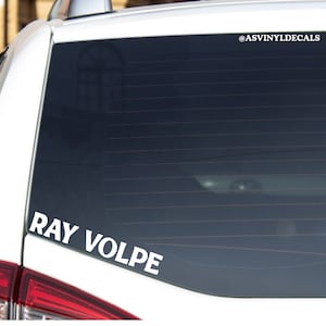 Ray Volpe, Bass, Trap, Riddim, DJ Vinyl Car Decal, Laptop, EDM, Dubstep Sticker