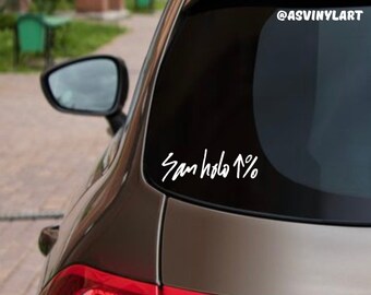 San Holo, Dubstep, DJ Vinyl Car Decal, Laptop, EDM, Dubstep Sticker