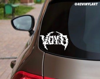 VOYD, Riddim, Bass, DJ Vinyl Car Decal, Laptop, EDM, Dubstep Sticker