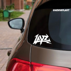 LAYZ, Dubstep, Riddim, DJ Vinyl Car Decal, Laptop, EDM, Rave sticker