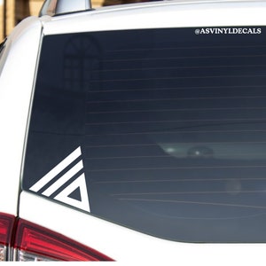 ATLIENS, Bass, Trap, Riddim, DJ Vinyl Car Decal, Laptop, EDM, Dubstep Sticker
