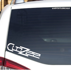 CLOZEE, Bass, Dubstep, Trap, House, Trance, Techno, Festival, EDM Car Decal Bumper Sticker