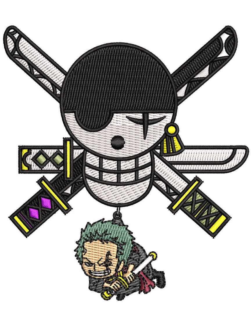 Zoro Ornament Logo Hoodie - Etsy