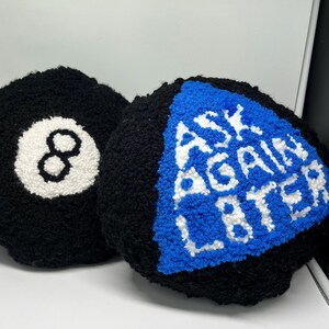 8 Ball Pillow | Custom Magic Eight Ball | Decorative