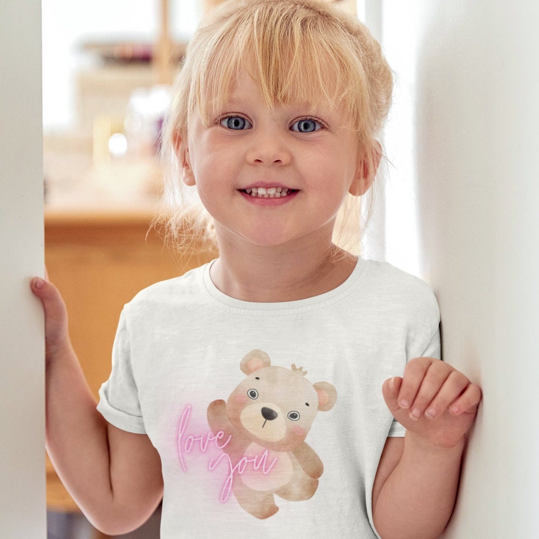 Teddy Bear Love You Toddler T Shirtteddy Bear That Says Love Etsy Teddy Bear Love You Toddler T Shirtteddy Bear That Says Love Etsy