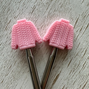 Sweater - Stitch Stoppers - Knitting Needle Point Protectors - Knitting Notions - Knitting Needles - Cable