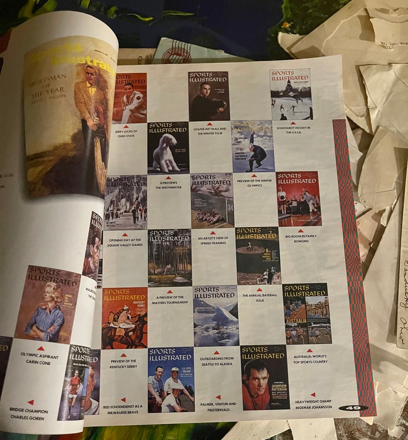 1990 Sports Illustrated 35 Years of Covers - Etsy