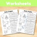 Human Body Organs Interactive Cut and Paste Worksheets - Etsy