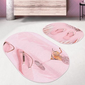 Camaro Bathroom Mat Set and Shower Curtain - TrendySweety