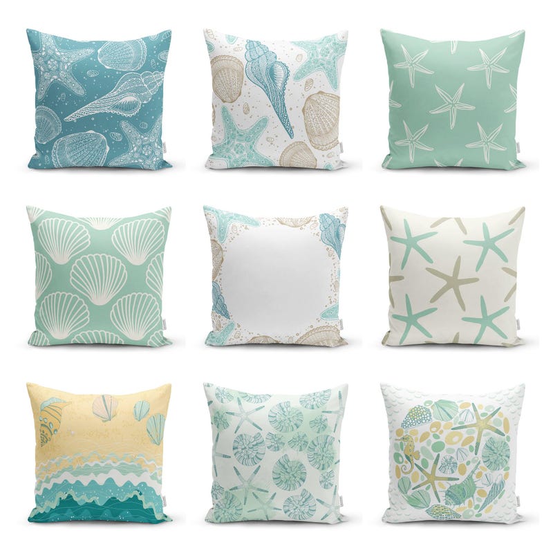 Coastal Cushions - Etsy