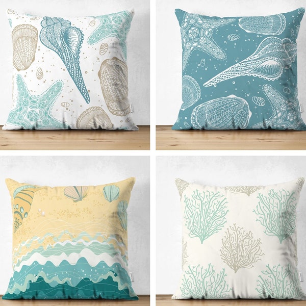 Ocean Pillow Cover Etsy