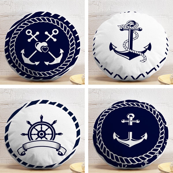 Anchor Throw Pillow Etsy