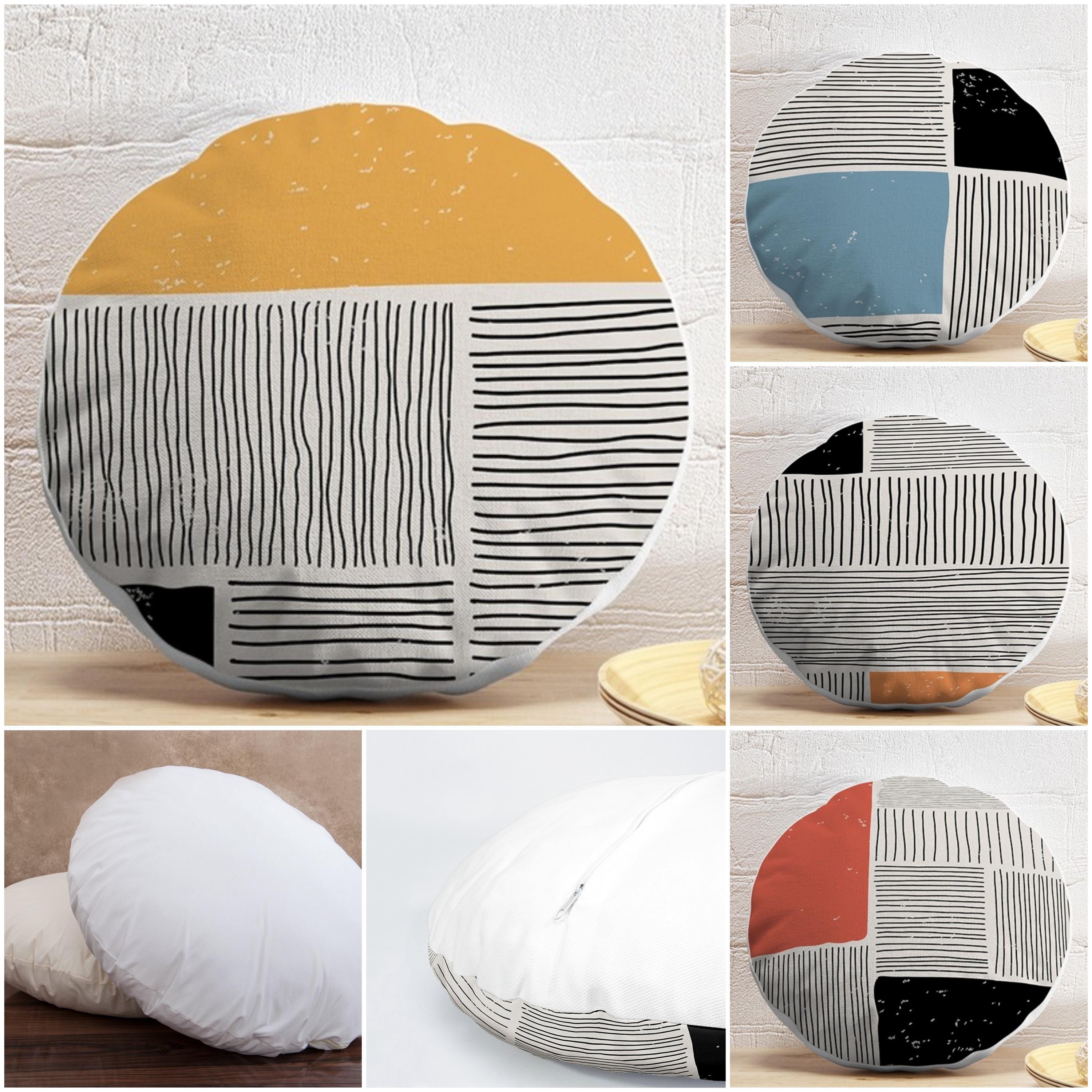 22 Inch Round Cushion - Etsy