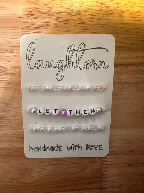 Let Them Bracelet Set