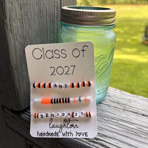 Class of 2027 *SENIOR* School Spirit Bracelet Sets