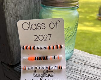 Class of 2027 *SENIOR* School Spirit Bracelet Sets