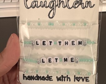 Let Them Let Me Bracelet Set