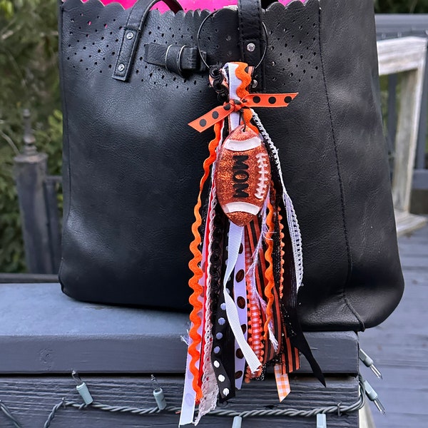 Tote Bag Tassel, Bag Charm, Backpack Tag, Personalized Bag Tag