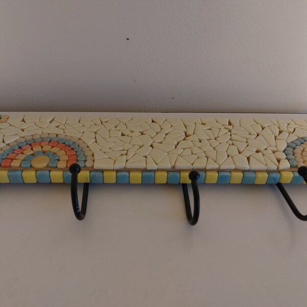 Mosaic Coat Rack Etsy
