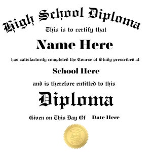 Diploma Template | Canva Editable