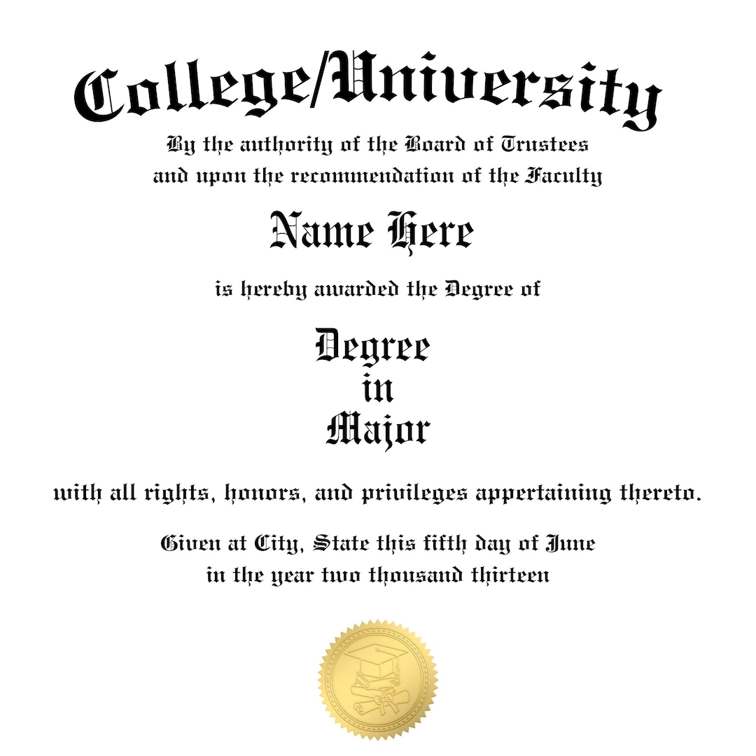 College Degree Template Canva Editable Etsy college-degree-template-canva-editable-etsy