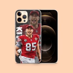 NFL George Kittle San Francisco 49ers | Für Apple iPhone 13 Pro Max, iPhone 12, iPhone 11, iPhone Xr, iPhone Xs, iPhone 14 und mehr