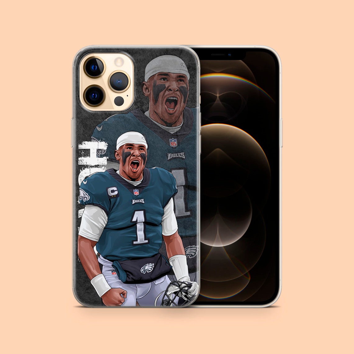 NFL Jalen Hurts Philadelphia Eagles Case | For Apple iPhone 13 Pro Max, iPhone 12 , iPhone 11 , iPhone Xr, iPhone Xs, iPhone 14 and more NFL Jalen Hurts Philadelphia Eagles Case | For Apple iPhone 13 Pro Max, iPhone 12 , iPhone 11 , iPhone Xr, iPhone Xs, iPhone 14 and more