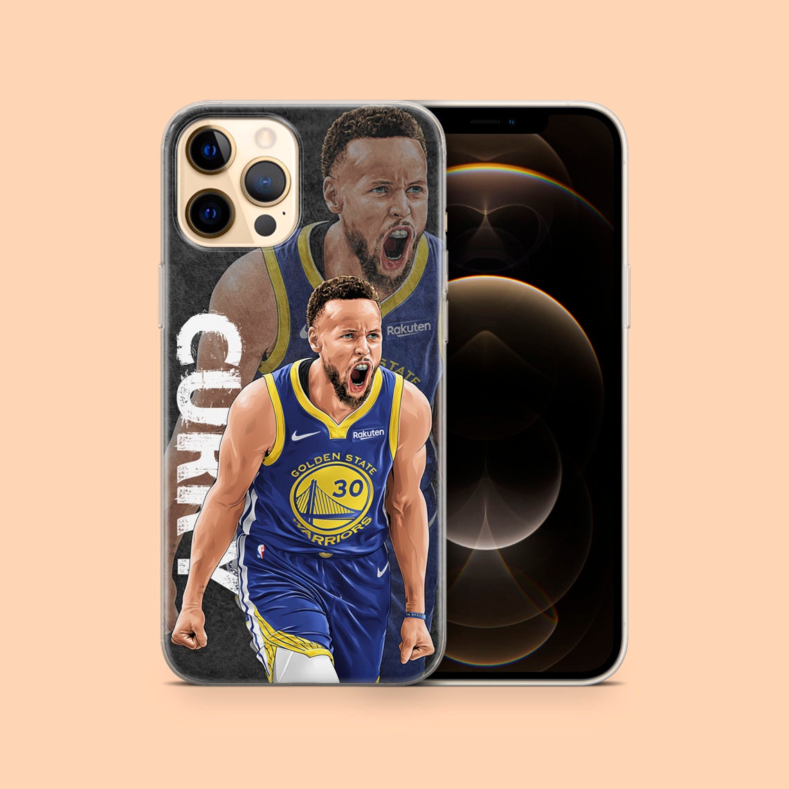 NBA STEPHEN CURRY GOLDEN STATE WARRIORS iPhone 14 Pro Max Case Cover