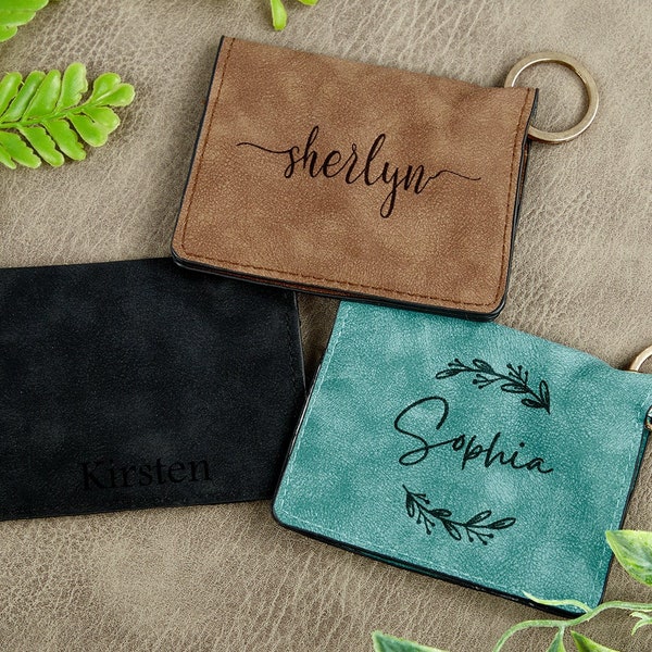 Keychain Card Holder Etsy