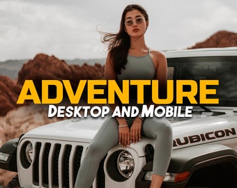 15 ajustes preestablecidos de Adventure Lightroom para dispositivos móviles y de escritorio, ajustes preestablecidos de viaje para Blogger, exteriores naturales, senderismo, tonos cambiantes, filtro de influencia