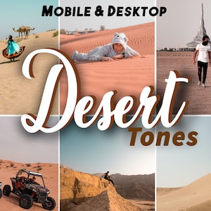 15 Mobile & Desktop LIGHTROOM Desert Presets, Bright Blogger Presets, bohemian preset, natural light airy, Warm Preset, Sunny