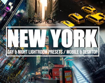 10 ajustes preestablecidos de Lightroom para dispositivos móviles y de escritorio NUEVA YORK Instagram Día Noche Ciudad Estilo de vida Ajustes preestablecidos de Lightroom para bloggers Influencers